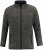 JAY-PI Knitted Fleece Jacket Gray - Kurtki Męskie Duże Rozmiary - Kurtki Duże rozmiary 2XL-8XL