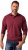 JP1880 Polo Shirt Pique Long Sleeve Red - Koszulki polo - Koszulki Polo 2XL-8XL