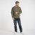 North Latitude Denim Logo Sweatshirt Dusty Olive Green TALL - TALL bluzy - Bluzy TALL dla wysokich mężczyzn