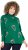 Ulla Popken Candy Cane Graphic Sweatshirt Meadow Green - Bluzy & bluzy z kapturem - 