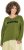 Ulla Popken Inspire Lettering V-Neck Sweatshirt Blooming Bay - Bluzy & bluzy z kapturem - 