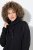 Ulla Popken Chain Fringe Smooth Fleece Sweatshirt Black - Bluzy & bluzy z kapturem - Przytulne bluzy, hoody i swetry