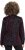 Ulla Popken Leopard Print Scarf Sweater Dark Wine Red - Bluzy & bluzy z kapturem - 