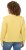 Ulla Popken Shoulder Accent Classic Fit Textured Knit Sweater Lemon Yellow - Bluzy & bluzy z kapturem - 
