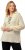 Ulla Popken Lace Up Sailor Collar Sweater Vanilla - Bluzy & bluzy z kapturem - 