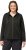 Ulla Popken Textured Metallic Knit Sweatshirt With Hood Graphite Grey - Bluzy & bluzy z kapturem - 