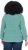 Ulla Popken Asymmetric Zipper Turtleneck Sweater Green - Bluzy & bluzy z kapturem - 