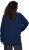 Ulla Popken Inverted Seam Long Sleeve Sweatshirt Navy - Bluzy & bluzy z kapturem - 