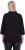 Ulla Popken Decorative Chain Collar Sweatshirt Black - Bluzy & bluzy z kapturem - 