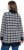 Ulla Popken Eco Cotton Geometric Snowflake Sweater Navy - Bluzy & bluzy z kapturem - 