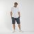 North Latitude Sweatshorts Blue Melange TALL - Dresy & spodenki dresowe - Dresy & Spodnie Dresowe 2XL-12XL