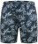 D555 Cleethorpes Hawaii Printed Swimshorts Navy - Odzież kąpielowa - Kąpielówki - 2XL-12XL