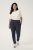 Kaffe Curve Jia Spodnie Północny granat - Jeansy & Spodnie w Dużych Rozmiarach – Plus Size - 