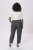 Kaffe Curve Merla Spodnie Dark Grey Melange - Jeansy & Spodnie w Dużych Rozmiarach – Plus Size - 