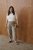 Kaffe Curve Nana Barrel Pants Brindle - Spodnie materiałowe - 