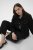 Kaffe Curve Brenn Barrel Twill Jeans Washed Black - Jeansy - 