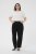 Kaffe Curve Brenn Barrel Twill Jeans Washed Black - Jeansy - 