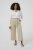Kaffe Curve Pheolo Cropped Pants Feather Grey - Spodnie materiałowe - 