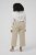 Kaffe Curve Pheolo Cropped Pants Feather Grey - Spodnie materiałowe - 