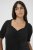 Kaffe Curve Sissy T-shirt Głęboka czerń - T-shirty - 