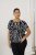 Kaffe Curve Sonna Stanley Top Czarny/Antique print zebra - T-shirty - 