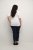 Kaffe Curve Carina T-shirt Chalk - T-shirty - 