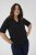 Kaffe Curve Phoelina T-Shirt Black - T-shirty - 