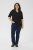 Kaffe Curve Phoelina T-Shirt Black - T-shirty - 