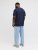Jack & Jones Brandon T-Shirt Blue - Koszulki - T-shirty meskie Duże Rozmiary - 2XL-14XL