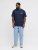 Jack & Jones Brandon T-Shirt Blue - Koszulki - T-shirty meskie Duże Rozmiary - 2XL-14XL