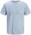 Jack & Jones Brandon T-Shirt Celestial Blue - Koszulki - T-shirty meskie Duże Rozmiary - 2XL-14XL