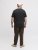 Jack & Jones Archive T-shirt Czarny - Koszulki - T-shirty meskie Duże Rozmiary - 2XL-14XL