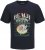 Jack & Jones King Crew Neck T-Shirt Navy - Koszulki z nadrukiem - Koszulki z nadrukiem - 2XL-8XL