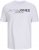 Jack & Jones Blaneo Short Sleeve T-Shirt White - Koszulki - T-shirty meskie Duże Rozmiary - 2XL-14XL