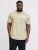 Jack & Jones Blaneo Short Sleeve T-shirt Beige - Koszulki - T-shirty meskie Duże Rozmiary - 2XL-14XL