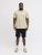 Jack & Jones Blaneo Short Sleeve T-shirt Beige - Koszulki - T-shirty meskie Duże Rozmiary - 2XL-14XL
