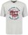Adamo Motivshirt Comfort Fit College Grey - Koszulki - T-shirty meskie Duże Rozmiary - 2XL-14XL