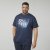 North Latitude 61119 T-Shirt Z Nadrukiem Granatowy - Koszulki - T-shirty meskie Duże Rozmiary - 2XL-14XL