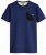 Motley Denim Milan T-shirt Ciemny indygo - Koszulki - T-shirty meskie Duże Rozmiary - 2XL-14XL
