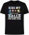 Espionage T436 Good Luck Kiss Printed T-Shirt Black - Koszulki - T-shirty meskie Duże Rozmiary - 2XL-14XL
