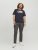 Jack & Jones Logan T-Shirt Navy - Koszulki - T-shirty meskie Duże Rozmiary - 2XL-14XL