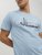 Jack & Jones Logan T-Shirt Turquoise - Koszulki - T-shirty meskie Duże Rozmiary - 2XL-14XL