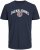 Jack & Jones Ounce T-Shirt Navy - Koszulki - T-shirty meskie Duże Rozmiary - 2XL-14XL