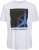 Jack & Jones Conrad T-Shirt White - Koszulki - T-shirty meskie Duże Rozmiary - 2XL-14XL