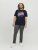 Jack & Jones Codyy T-Shirt Navy - Koszulki - T-shirty meskie Duże Rozmiary - 2XL-14XL