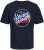 Jack & Jones Codyy T-Shirt Navy - Koszulki - T-shirty meskie Duże Rozmiary - 2XL-14XL