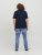 Jack & Jones Copenhagen Photo T-Shirt Navy - Koszulki - T-shirty meskie Duże Rozmiary - 2XL-14XL