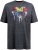 D555 Coalville T-Shirt Skulls with Colored Drips Navy Twist - Koszulki - T-shirty meskie Duże Rozmiary - 2XL-14XL