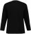 JP1880 Henley T-Shirt Long Sleeve Black TALL - ODZIEŻ MĘSKA MT-6XLT - WYSOKIE-rozmiary