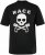 JP1880 T-Shirt Short Sleeve Skull Race Black - Koszulki - T-shirty meskie Duże Rozmiary - 2XL-14XL